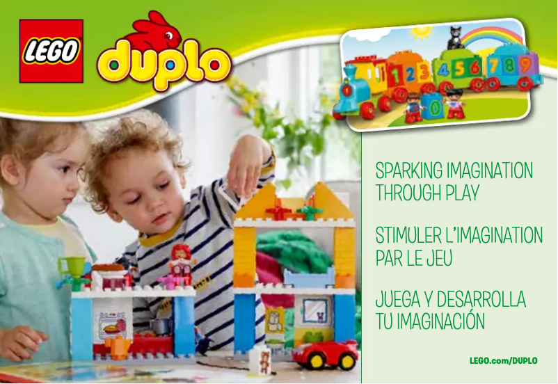 Image de la première page du manuel de l'appareil Duplo 10852