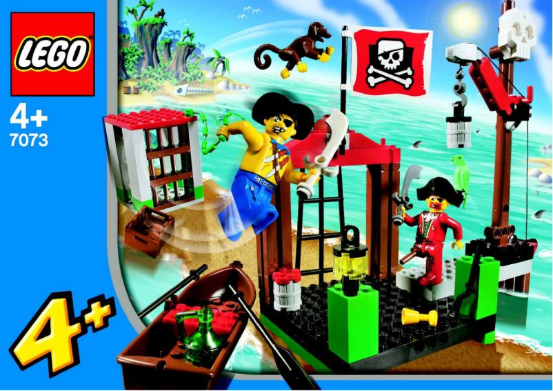 Image de la première page du manuel de l'appareil Pirates 7073