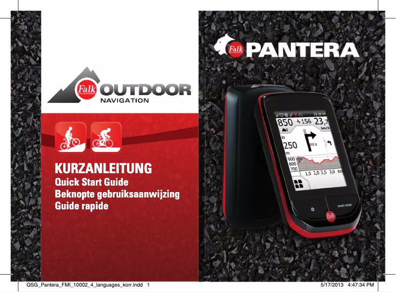 Página 1 del manual Manual de usuario Falk Pantera