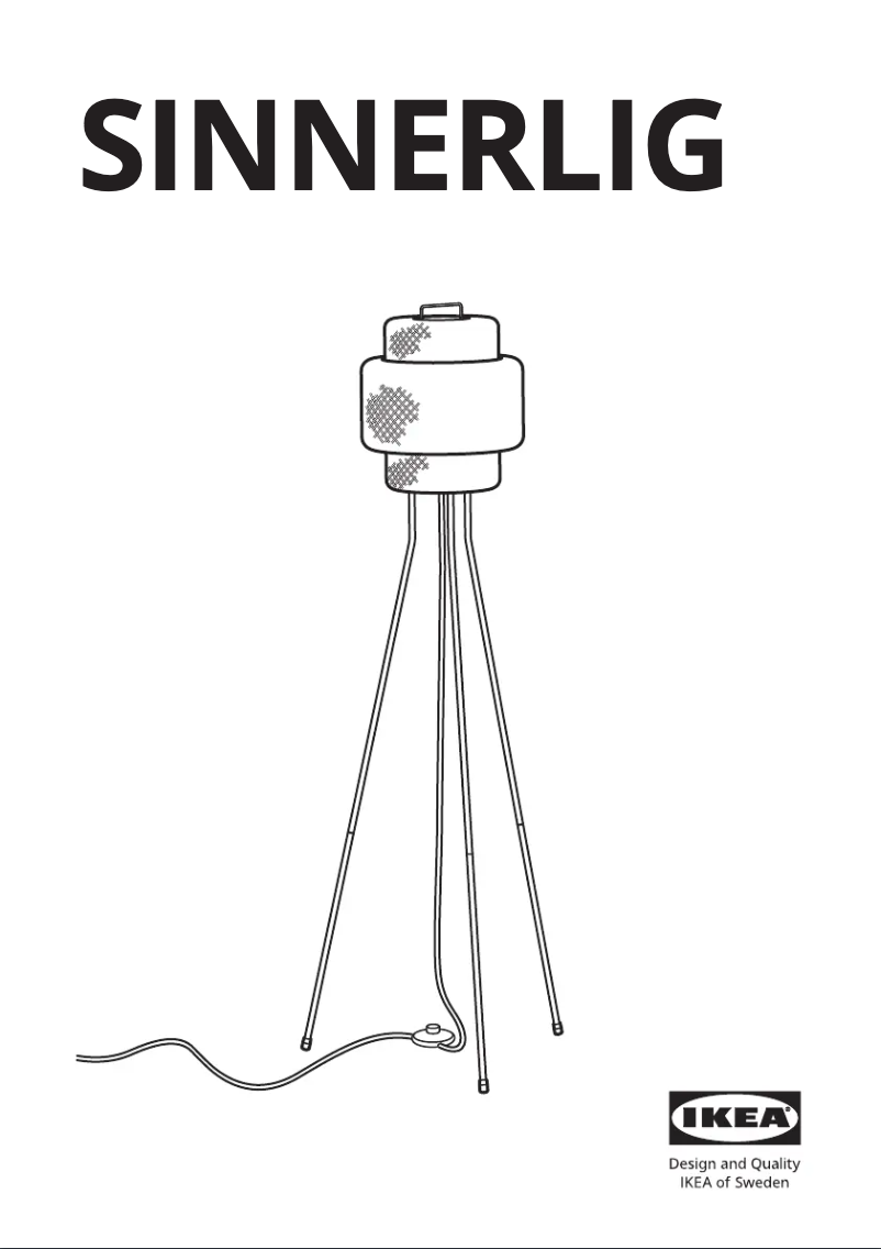 Página 1 del manual Manual de usuario Ikea SINNERLIG 305.012.13