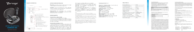 Page 1 de la notice Manuel utilisateur Vorago ESB-401