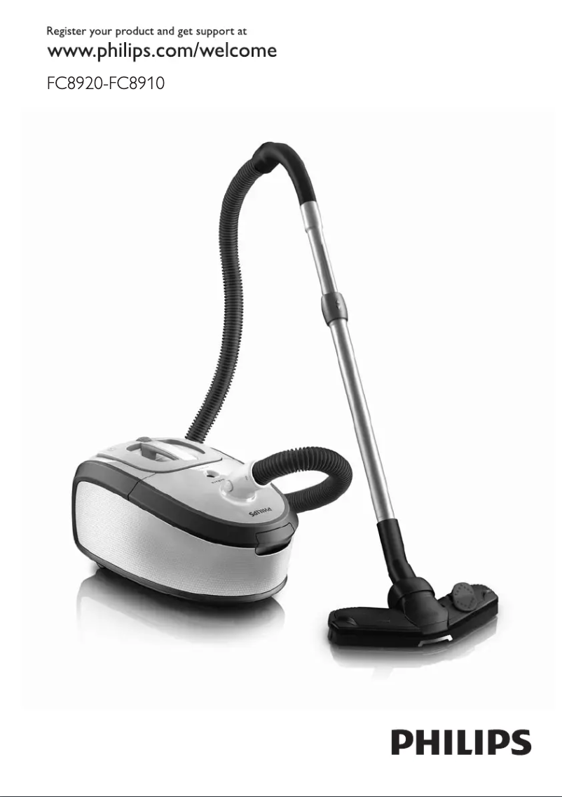 Página 1 del manual Manual de usuario Philips HomeHero FC8915