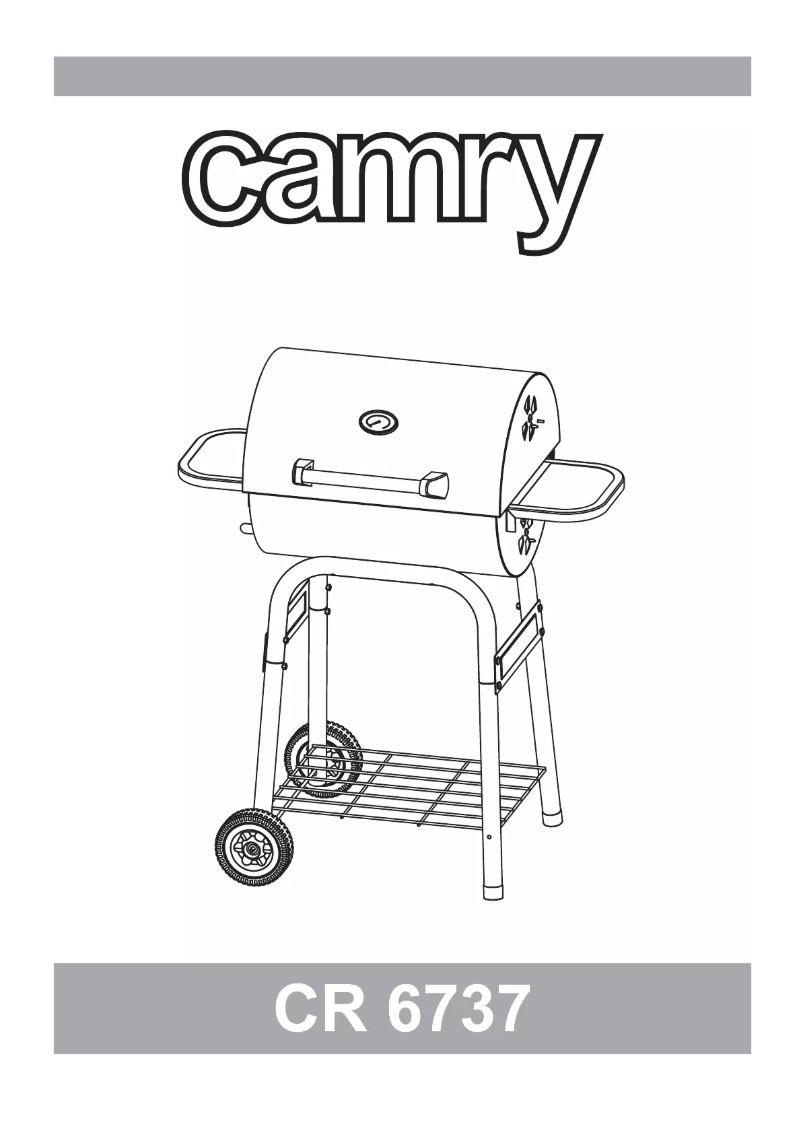 Page 1 de la notice Manuel utilisateur Camry CR 6737