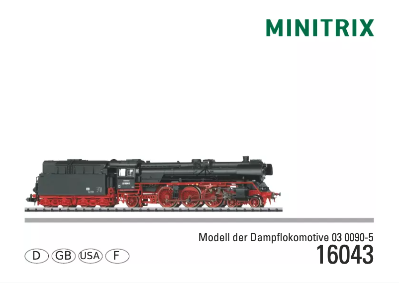 Image de la première page du manuel de l'appareil 16043