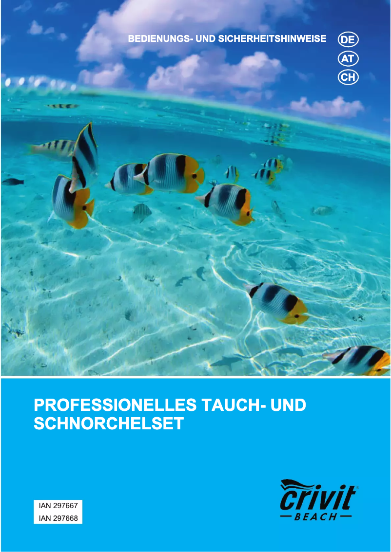 Page 1 de la notice Manuel utilisateur Crivit IAN 297668