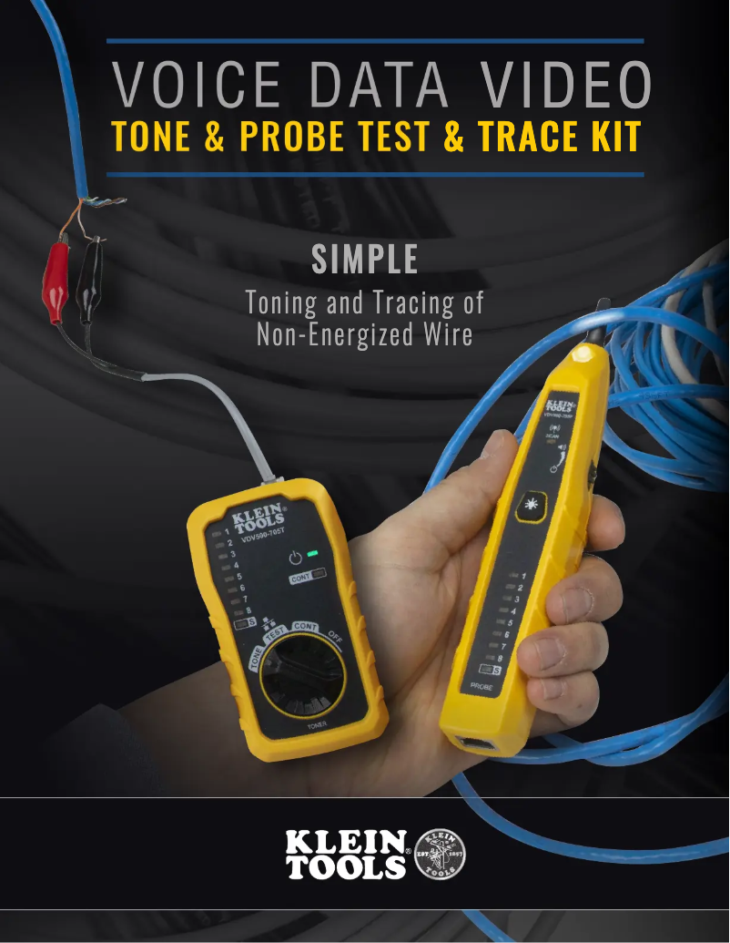 Page n°1 - Brochure Klein Tools VDV770-855