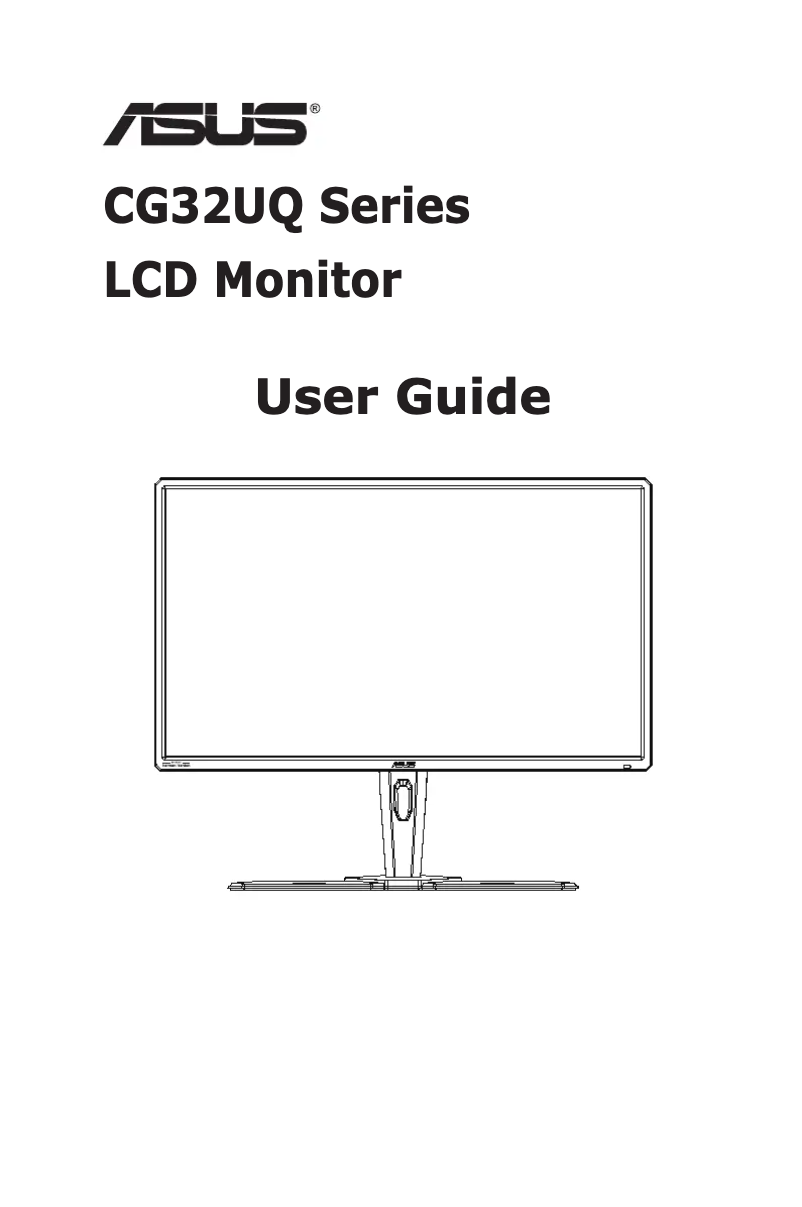 Page n°1 - Manuel utilisateur Asus Console CG32UQ