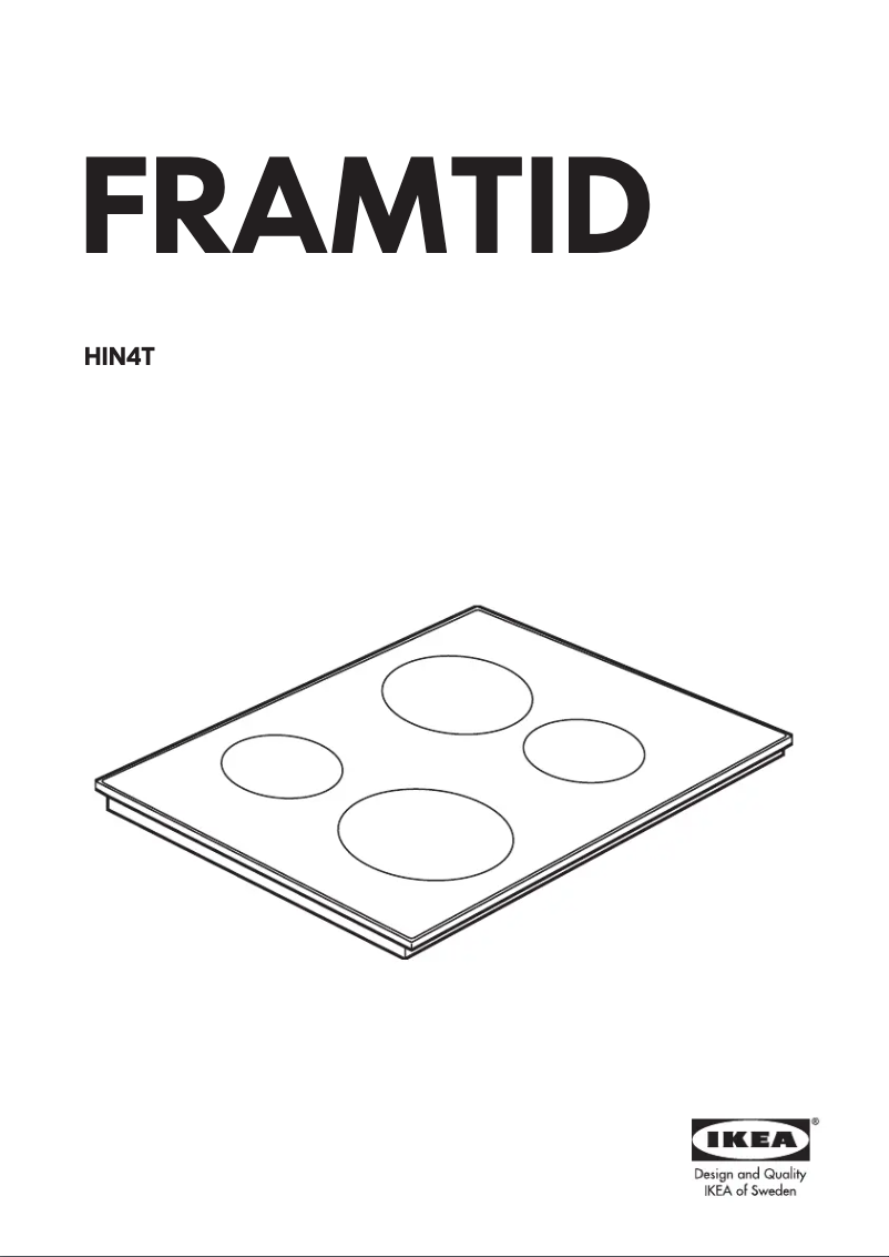 Page n°1 - Manuel utilisateur Zanussi IKEA HIN4T