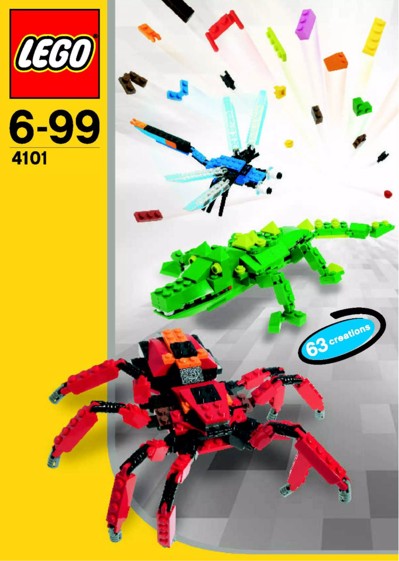 Página 1 del manual Manual de usuario Lego Creator 4101