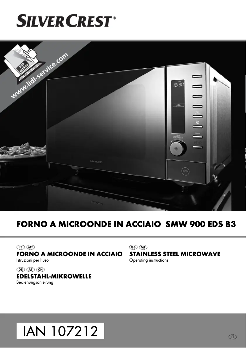 Image de la première page du manuel de l'appareil SMW 900 EDS B3