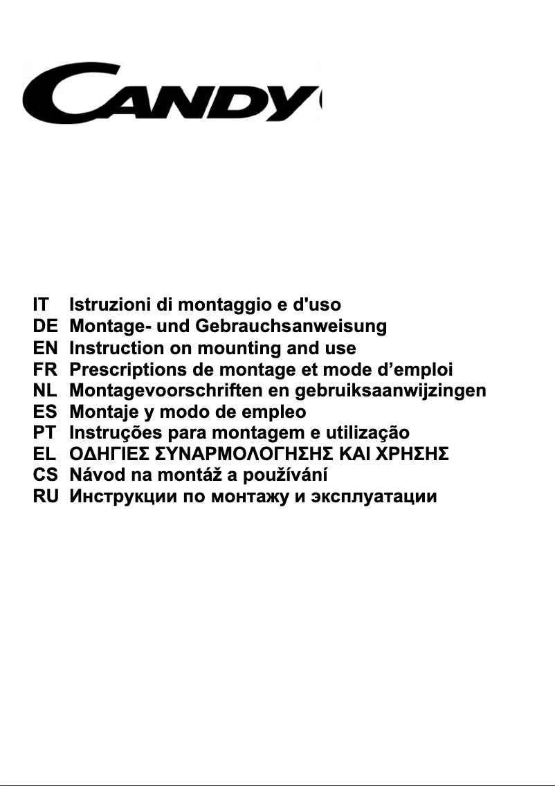 Image de la première page du manuel de l'appareil CFT636W