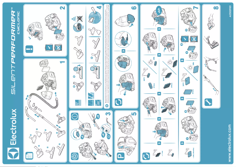 Página 1 del manual Manual de usuario Electrolux ZSPCPARKET