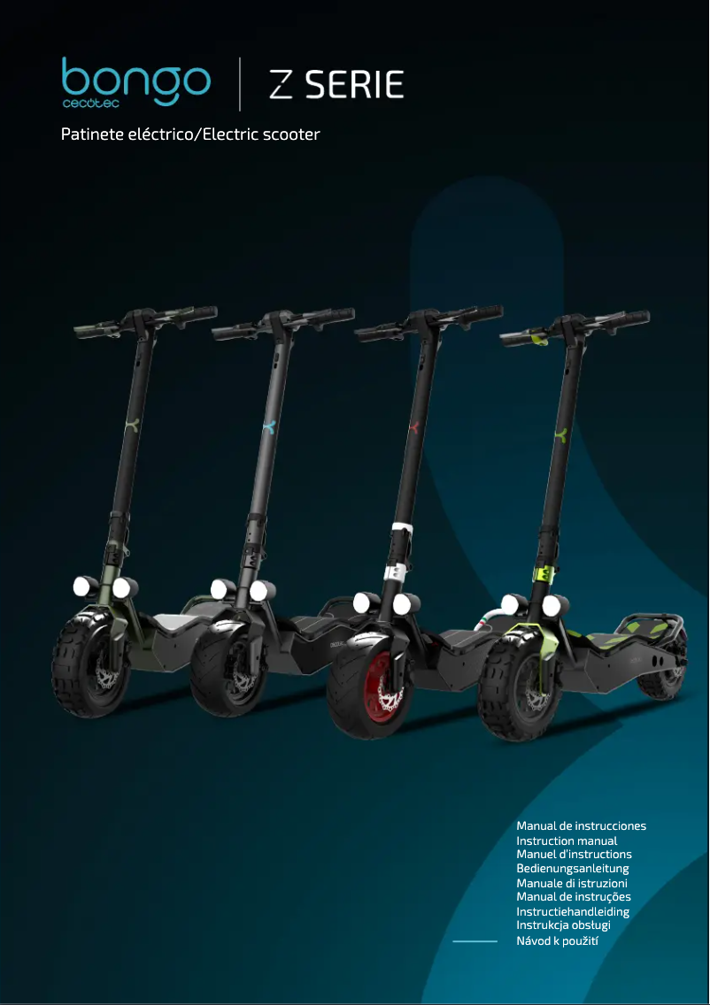 Página 1 del manual Manual de usuario Cecotec Bongo Serie Z