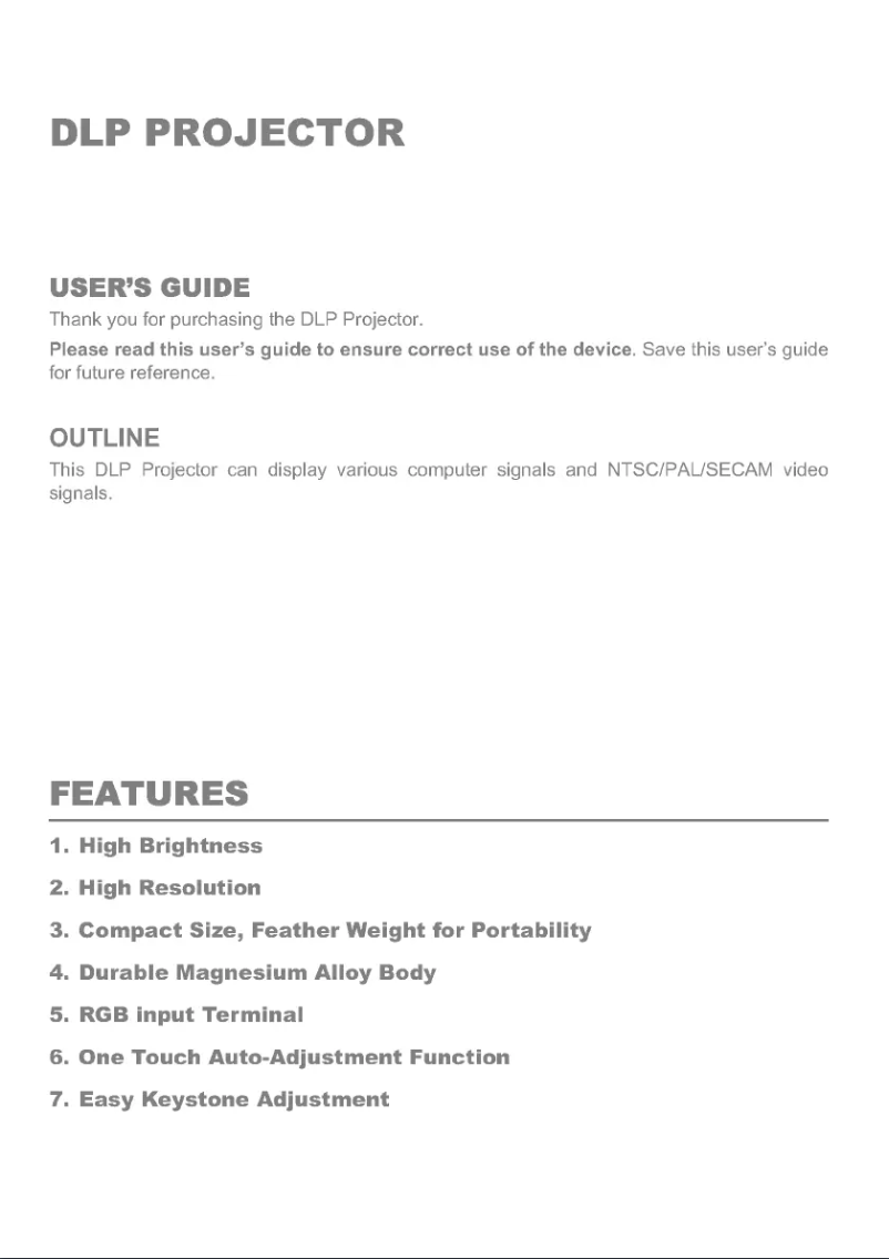 Page 1 de la notice Manuel utilisateur LG RD-JT30