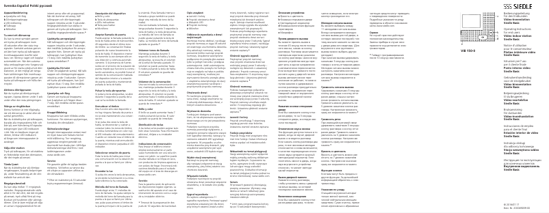 Page n°1 - Manuel utilisateur Siedle VIB 150-0