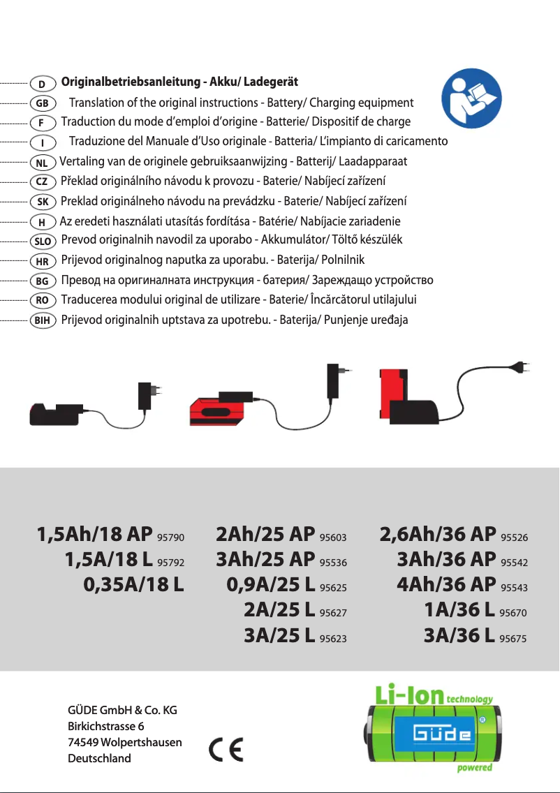 Image de la première page du manuel de l'appareil 1A/36 L