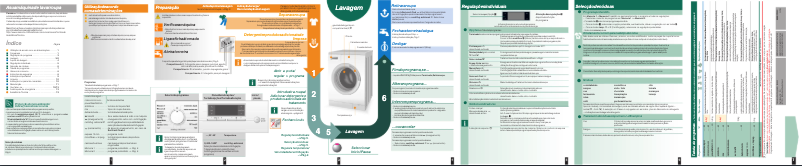 Image de la première page du manuel de l'appareil WM16S75XEE