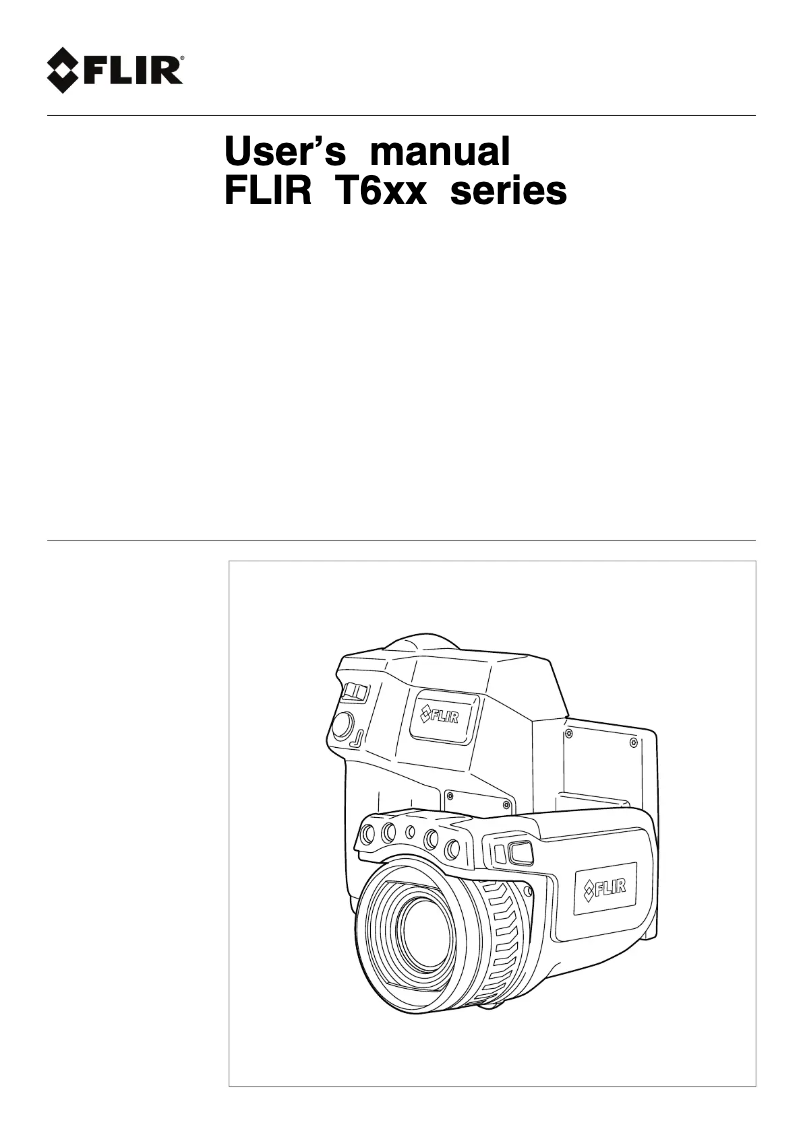 Page 1 de la notice Manuel utilisateur FLIR T640