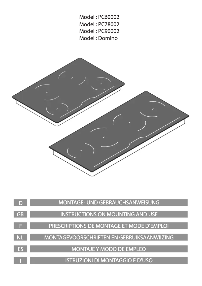 First page image of the manual for Domino Pop