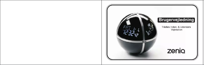 Page n°1 - Manuel utilisateur Zeniq WS360