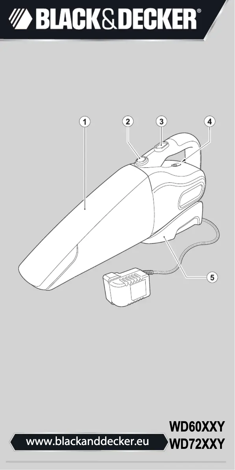 Image de la première page du manuel de l'appareil WD7215
