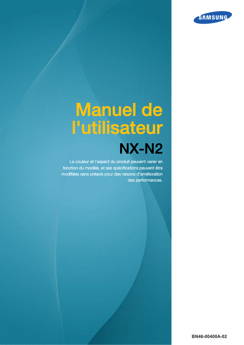 Page n°1 - Manuel utilisateur Samsung NX-N2