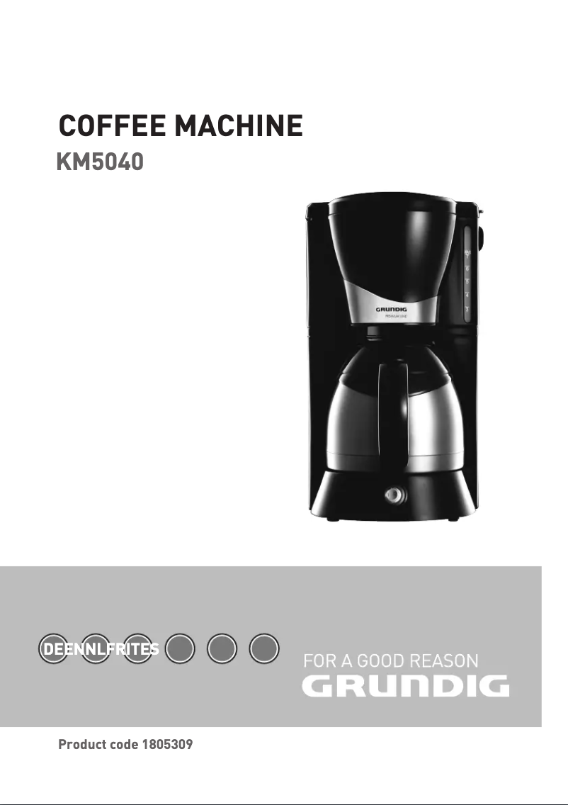 Page 1 de la notice Manuel utilisateur Grundig KM 5040