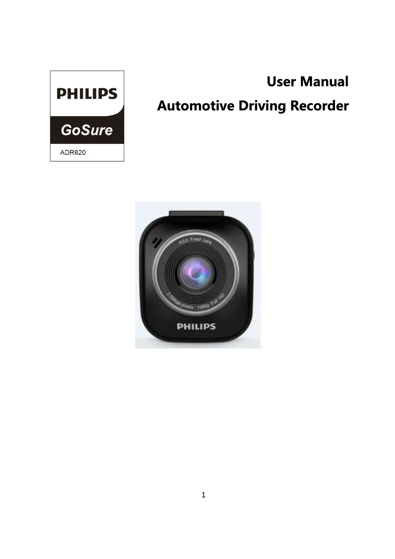 Page 1 de la notice Manuel utilisateur Philips 56749XM