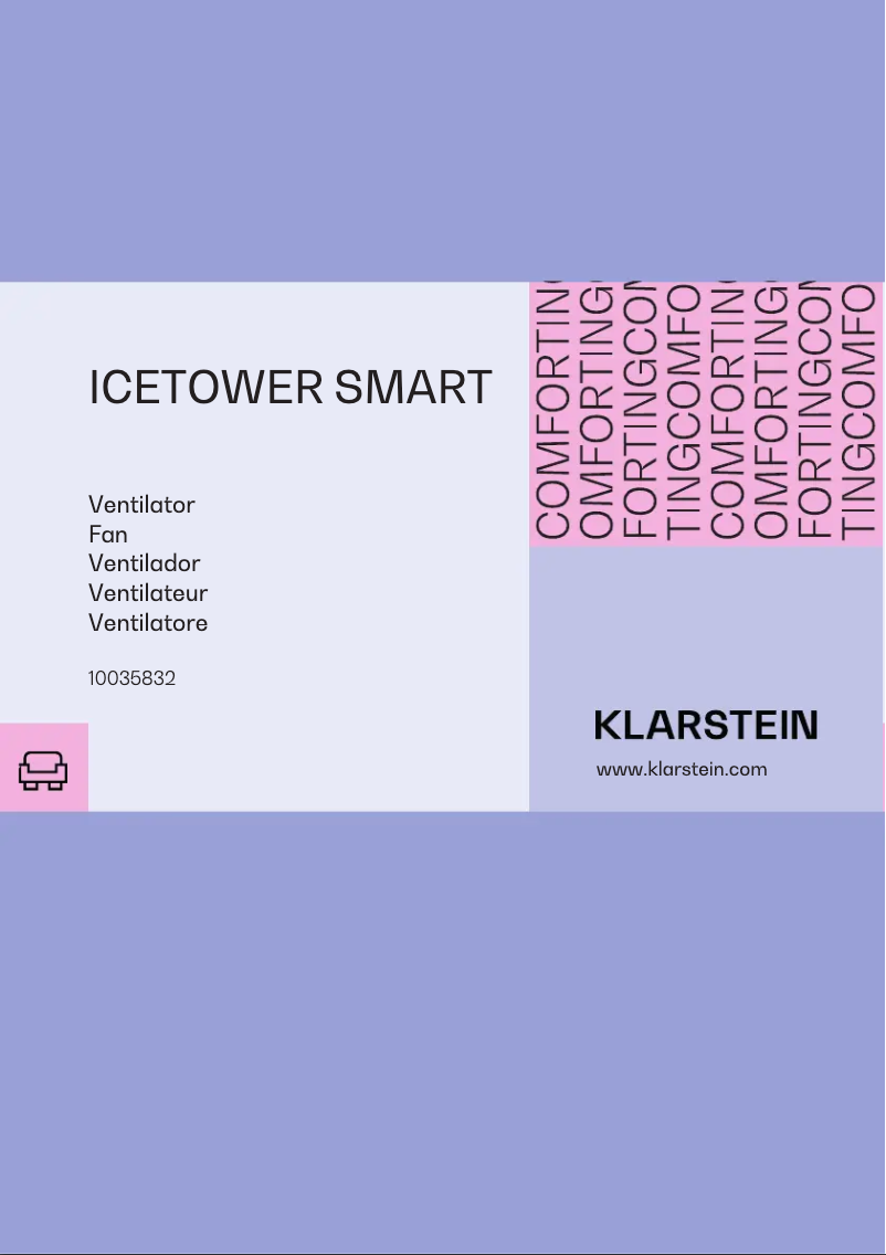 Page 1 de la notice Manuel utilisateur Klarstein Icetower Smart