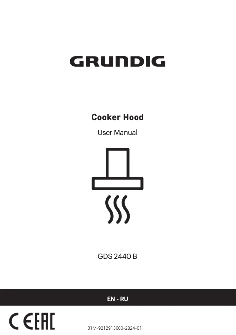 Image de la première page du manuel de l'appareil GDS 2440 B