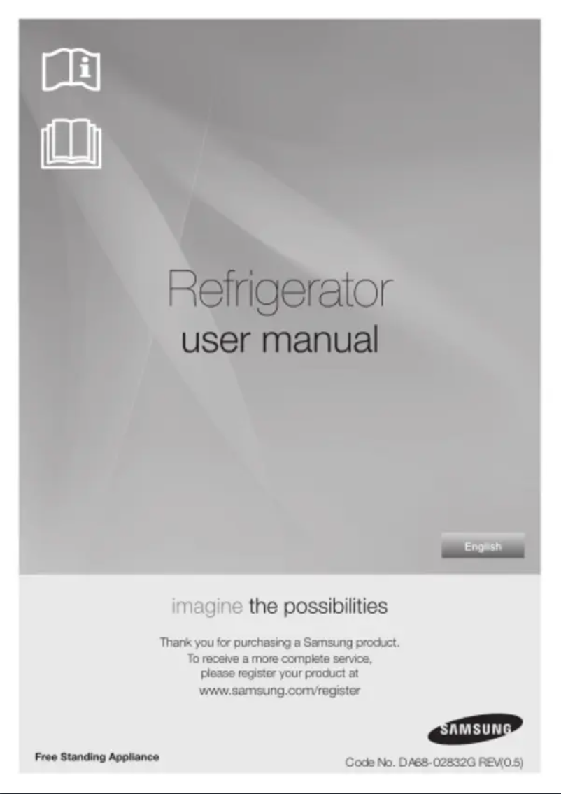 Page n°1 - Manuel utilisateur Samsung RT400FAJEDWW