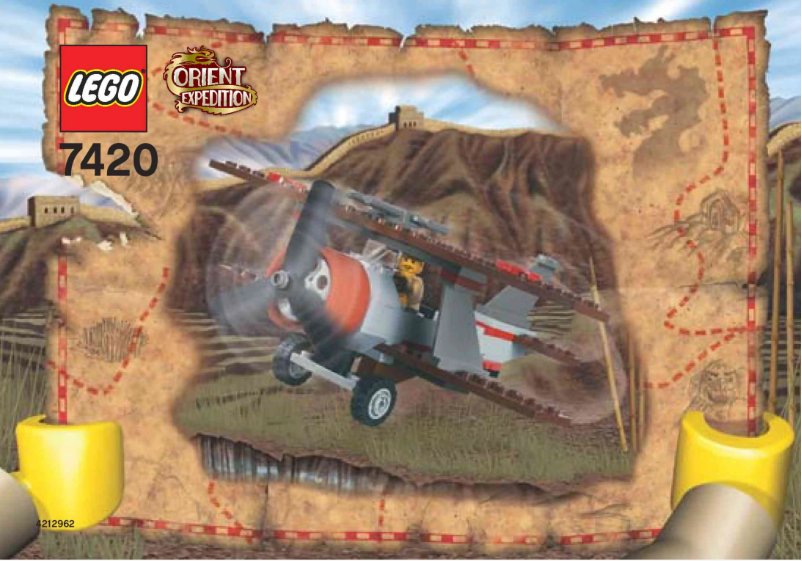 Page 1 de la notice Manuel utilisateur Lego Thunder Blazer