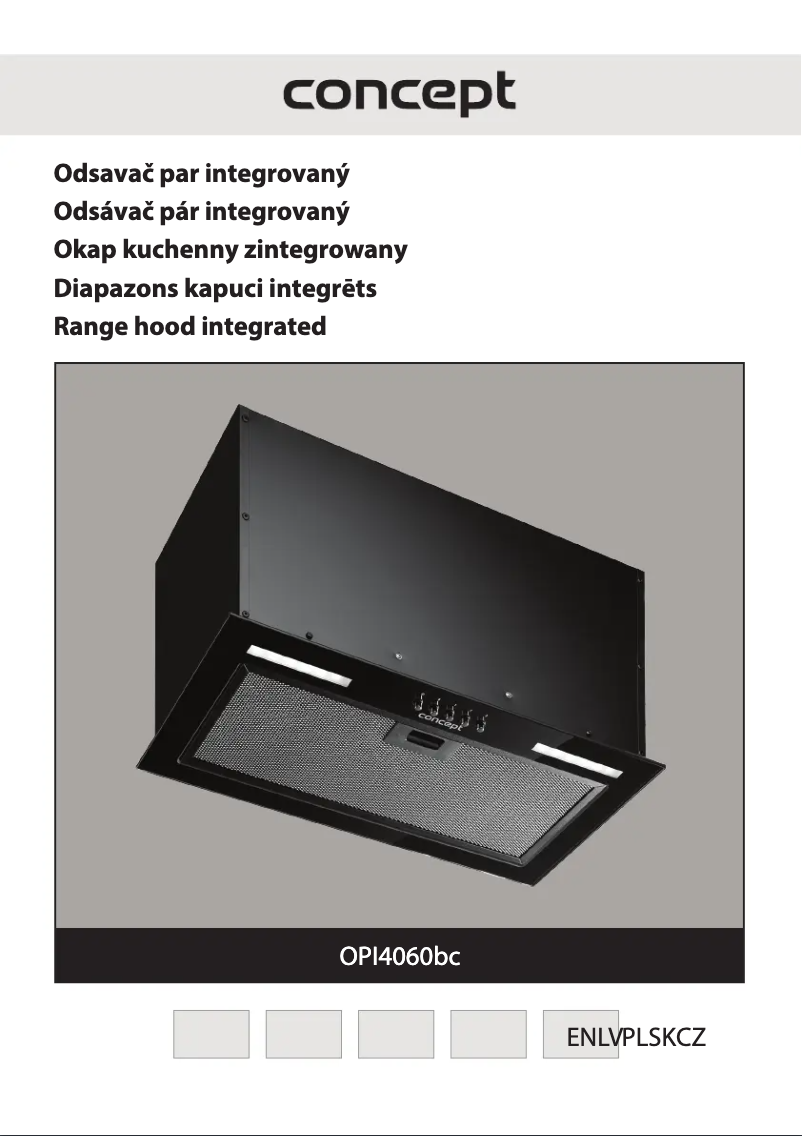 Image de la première page du manuel de l'appareil OPI4060BC