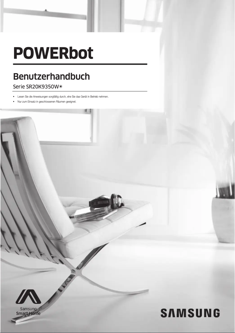 Page 1 de la notice Manuel utilisateur Samsung POWERbot Expert