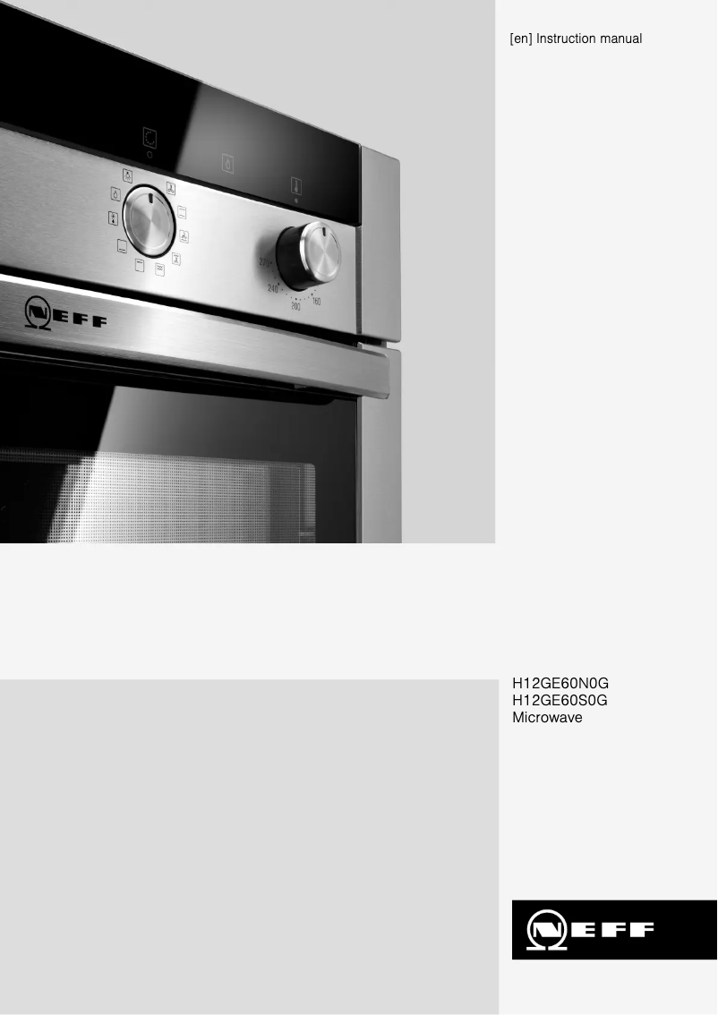 Page n°1 - Mode d'emploi Neff H12GE60S0G