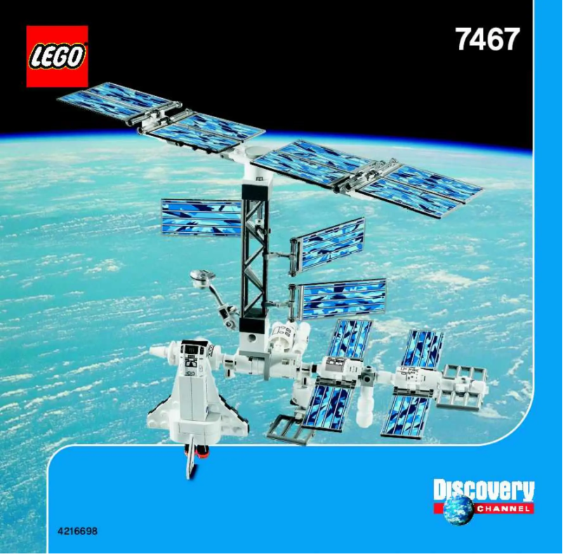 Page 1 de la notice Manuel utilisateur Lego International Space Station