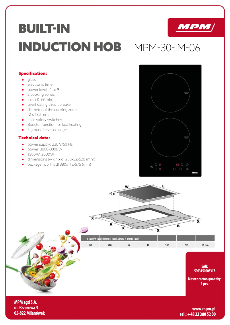 Image de la première page du manuel de l'appareil MPM-30-IM-06