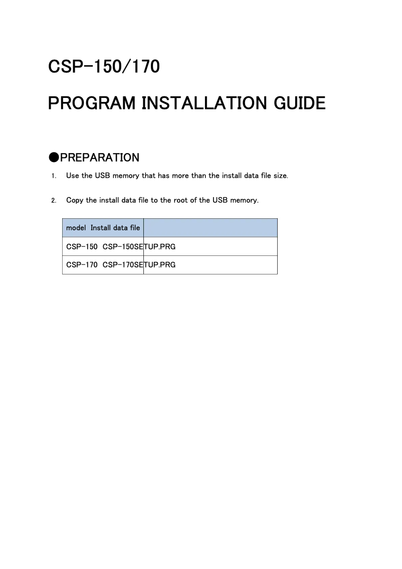 Page 1 de la notice Guide d'installation Yamaha Clavinova CSP-150