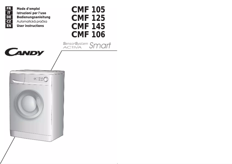 Page n°1 - Manuel utilisateur Candy CM F125-84S