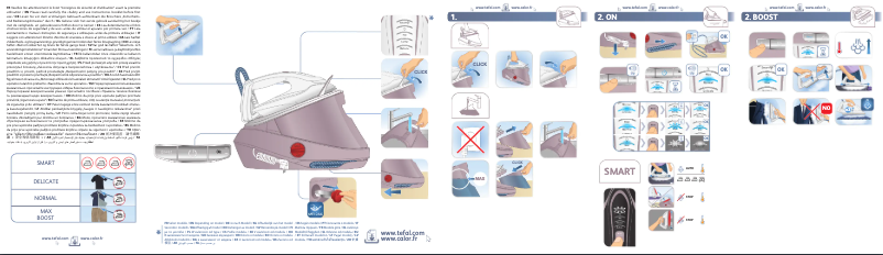 Page n°1 - Manuel utilisateur Tefal Pro Express Vision GV9812