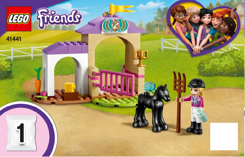 Page n°1 - Manuel utilisateur Lego Juniors Friends 41441