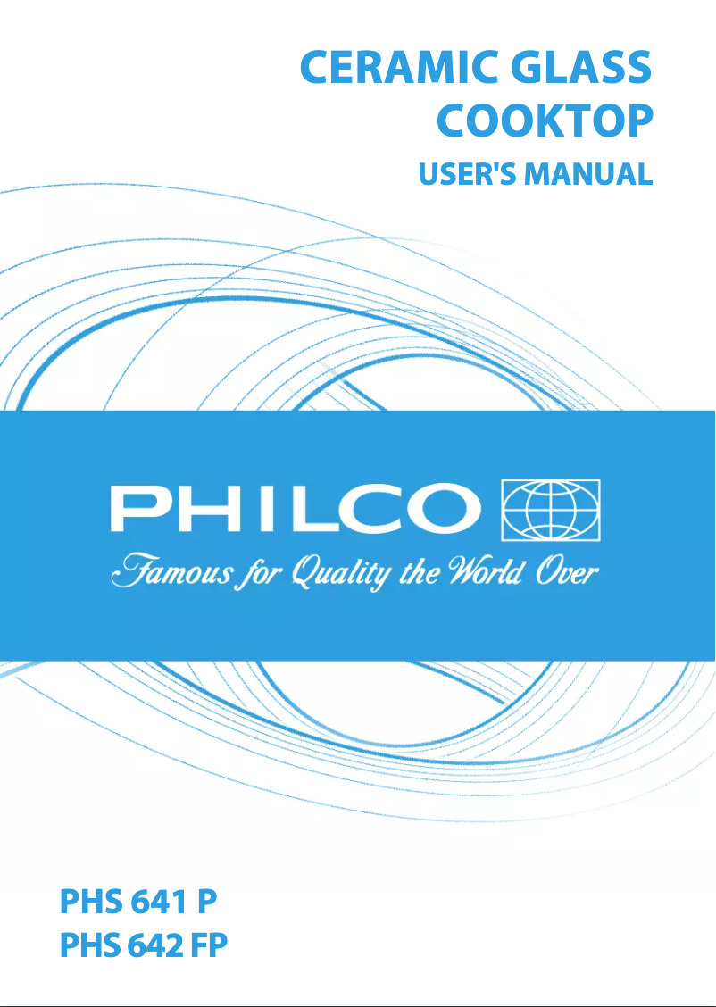 Page 1 de la notice Manuel utilisateur Philco PHS 642 FP