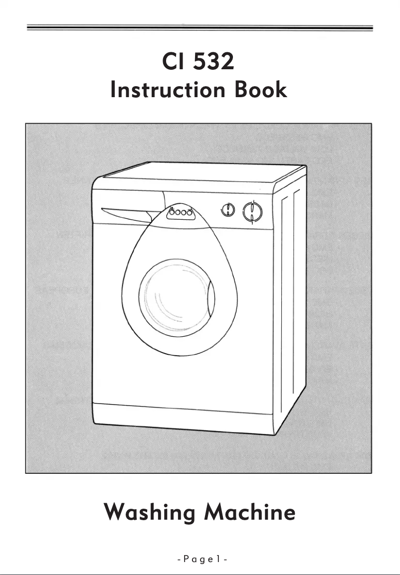 Page 1 de la notice Manuel utilisateur CDA CI532