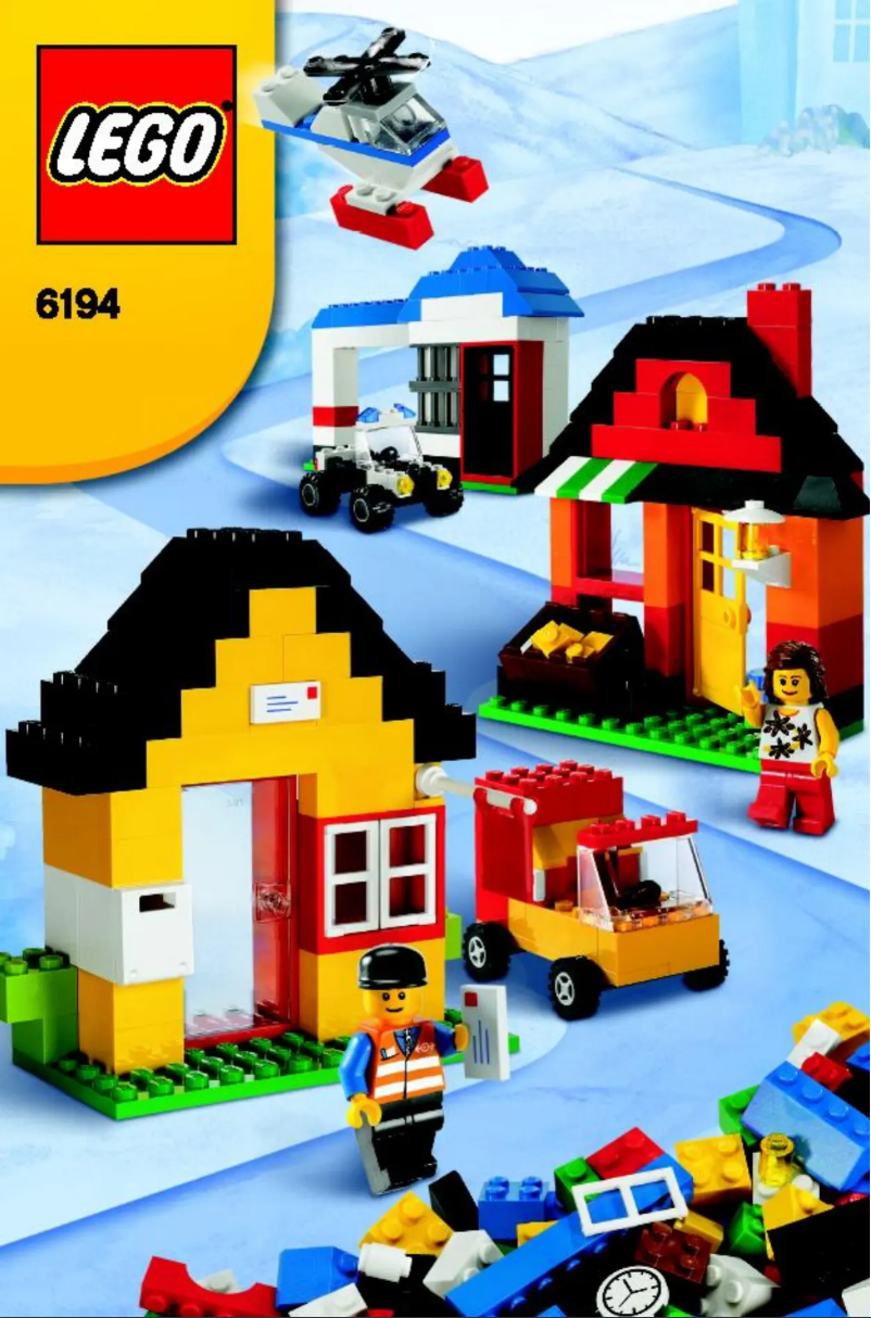 Page 1 de la notice Manuel utilisateur Lego Town 6194