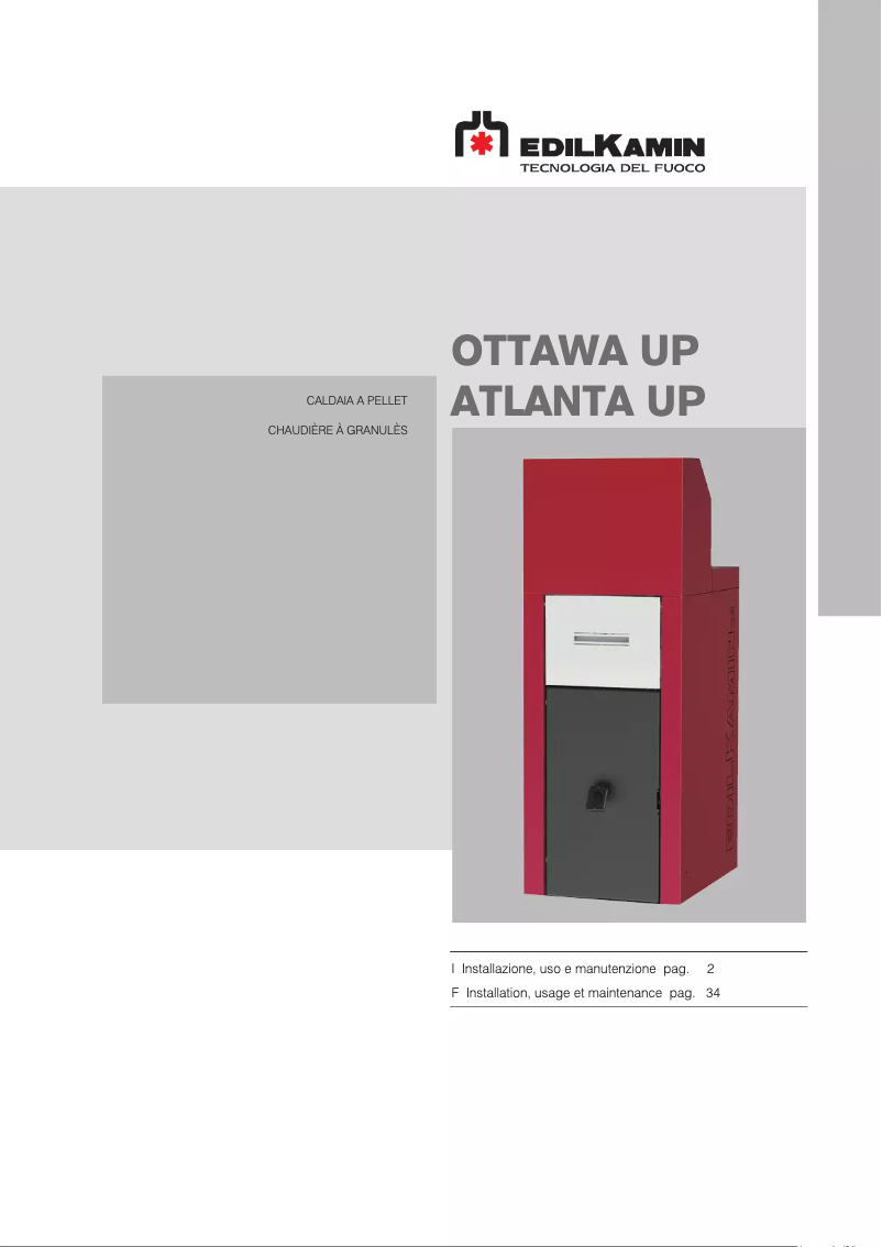 Image de la première page du manuel de l'appareil OTTAWA UP