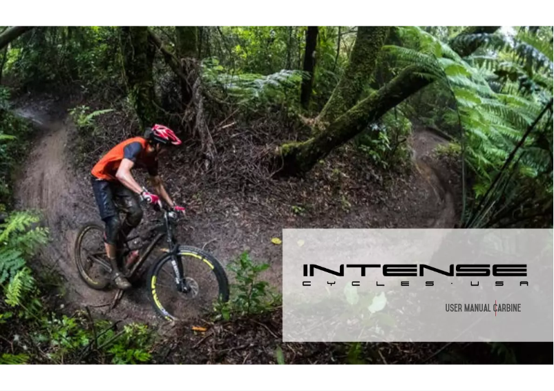 Page 1 de la notice Manuel utilisateur Intense Carbine (2018)