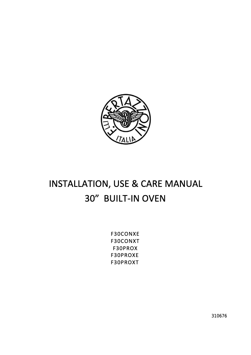 Page 1 de la notice Manuel utilisateur La Germania F30 PRO XT