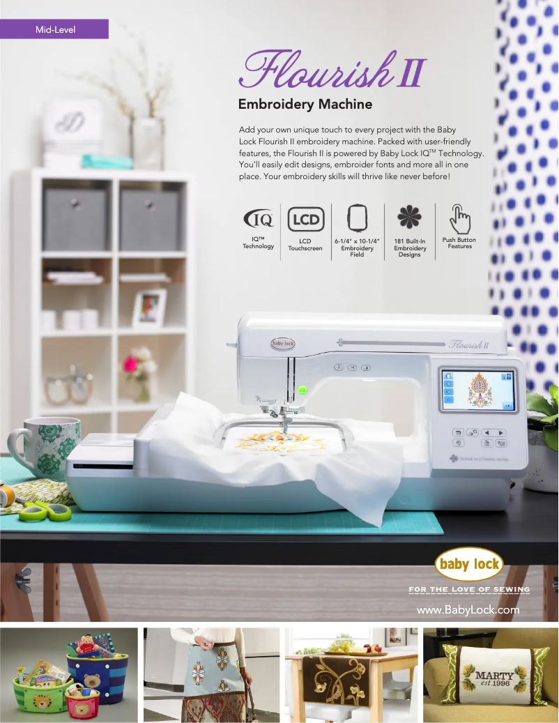 Image de la première page du manuel de l'appareil Flourish II