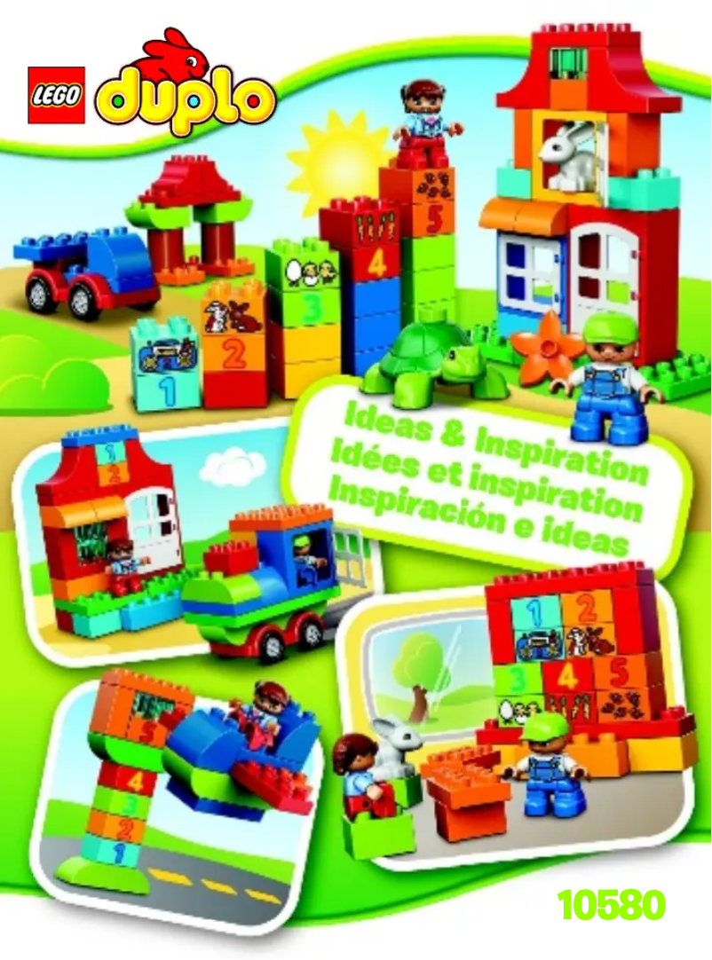 Image de la première page du manuel de l'appareil Duplo 10580