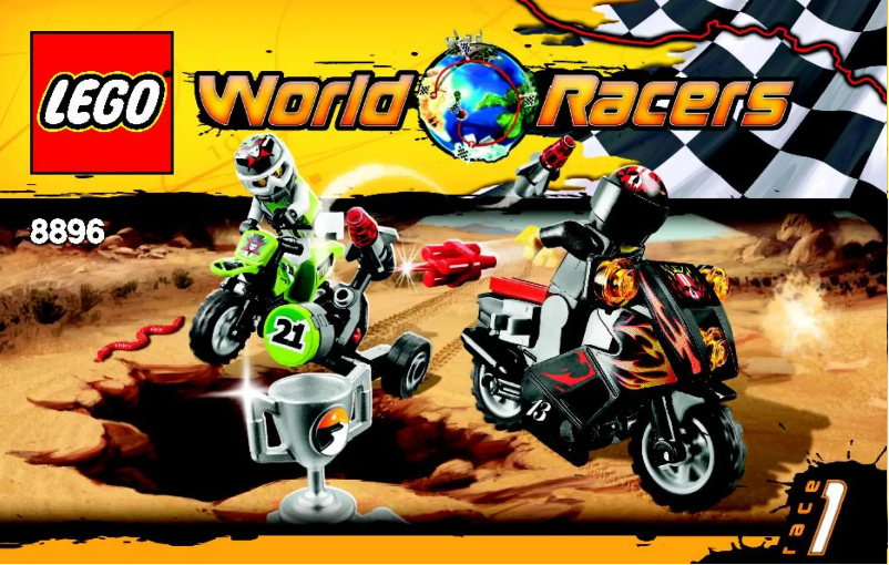 Page n°1 - Manuel utilisateur Lego Snake Canyon